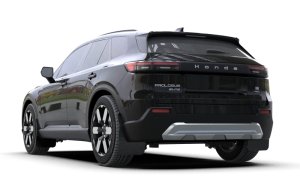 Honda Prologue Mud Flaps - Rally Armor - UR Black Flap/Metallic Black Logo - Black - `24-`25 Honda Prologue Mud Flaps - Rally Armor - UR Black Flap/Metallic Black Logo - Black - `24-`25